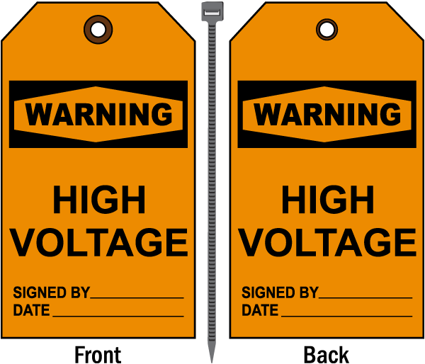 Electrical Safety Tags Clipart (600x514), Png Download