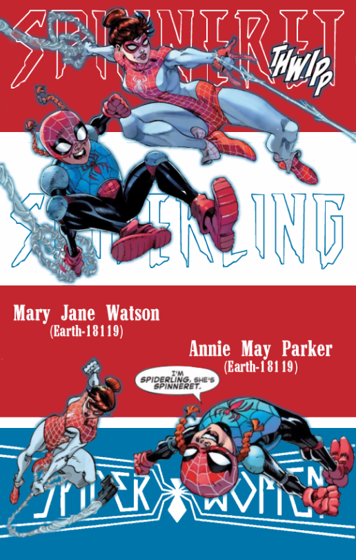 Spider-women - Mary Jane Watson Annie Clipart (516x810), Png Download