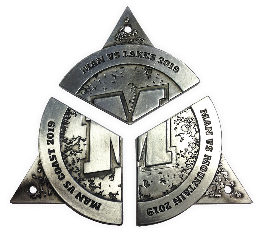 Sign Up To Man Vs Mountain 2019 And Get Your 2019 Trinity - Emblem Clipart (992x847), Png Download