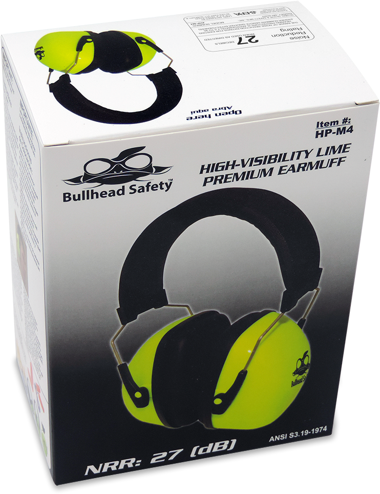 Bullhead Safety Hearing Protection - Headphones Clipart (1000x1000), Png Download