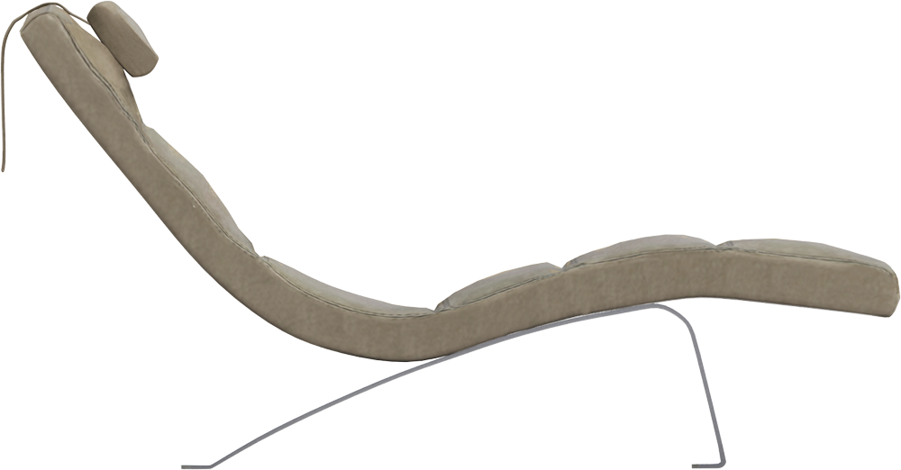 Chaise Longue Transparent Images Png - Chair Clipart (1000x522), Png Download