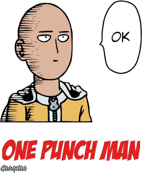 Model Image T Shirt - One Punch Man Emotes Clipart (637x910), Png Download
