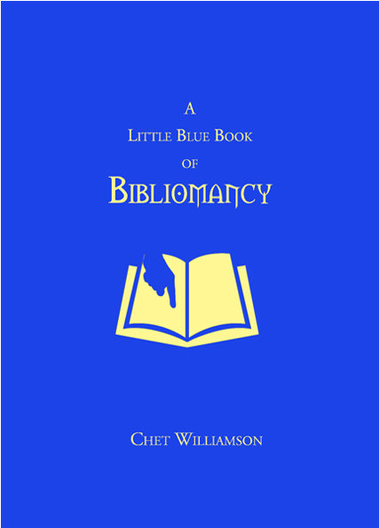 A Little Blue Book Of Bibliomancy Featuring Chet Williamson - Graphic Design Clipart (596x596), Png Download
