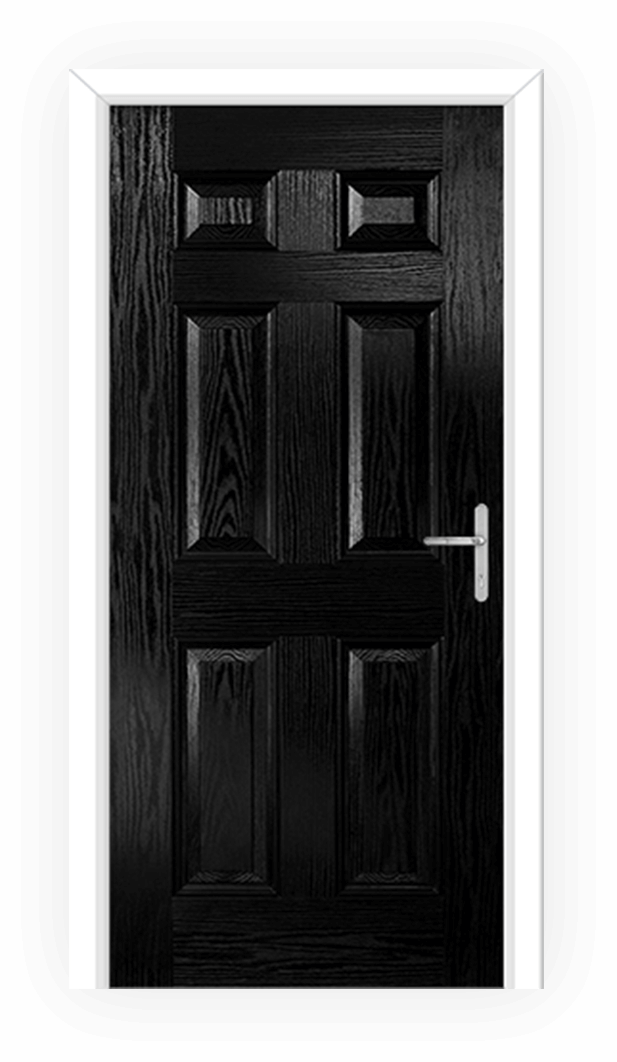 Doors - Home Door Clipart (617x1062), Png Download