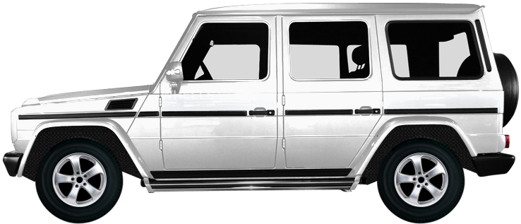 Factory Wheels And Tyres Sizes Mercedes Benz G Class - Mercedes-benz G-class Clipart (800x425), Png Download
