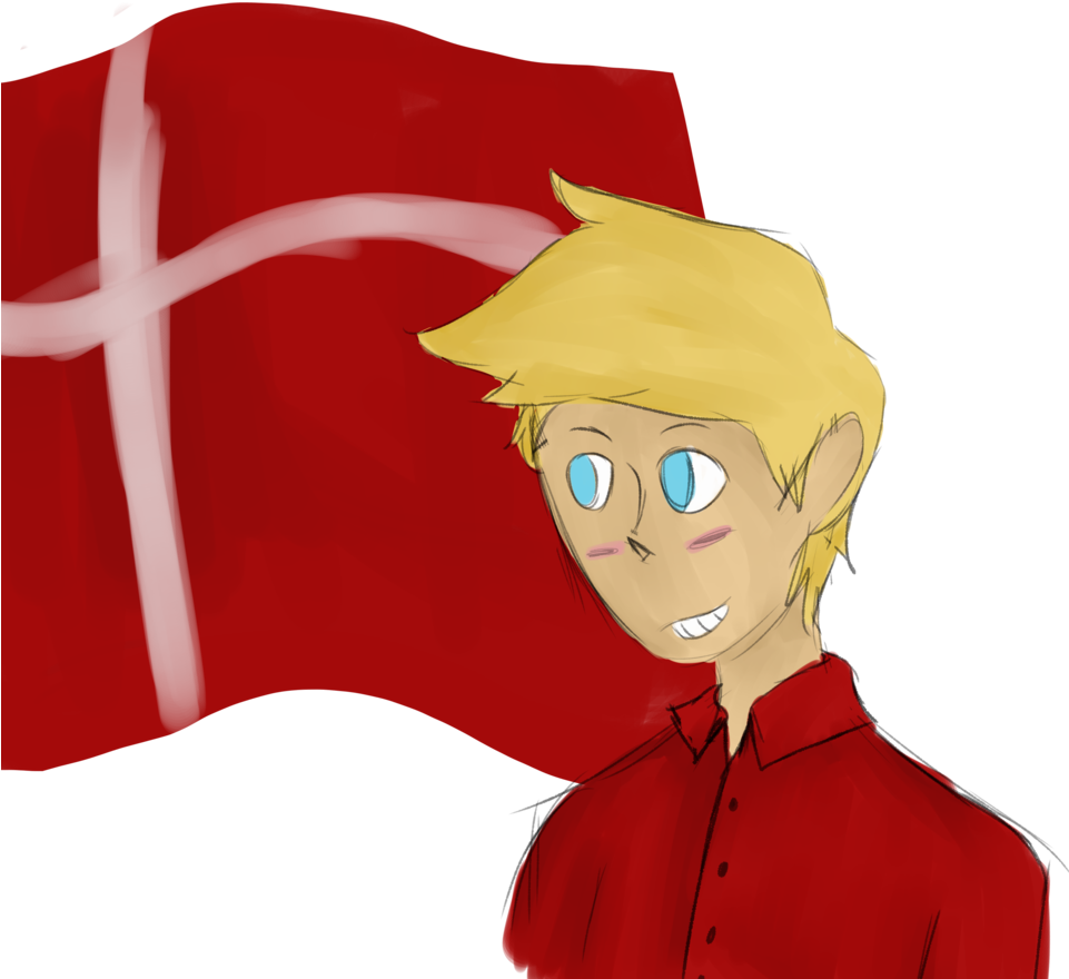 Aph Denmark Flag - Cartoon Clipart (960x960), Png Download