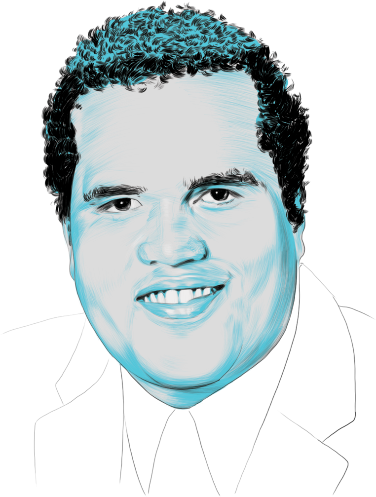 Hosea Nelson - Sketch Clipart (900x1351), Png Download