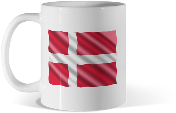 Denmark Flag $15 - Beer Stein Clipart (650x650), Png Download
