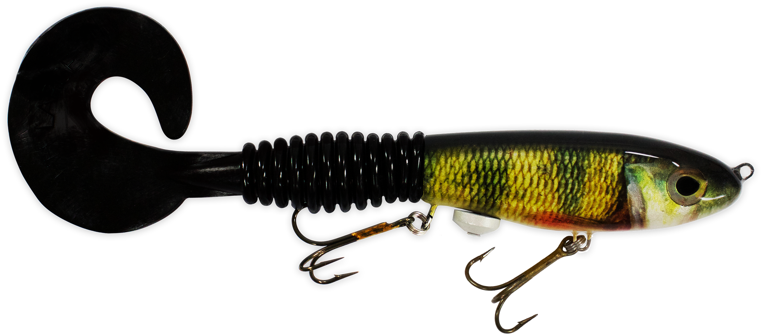 Hardhead - Jumbo Perch - Fish Hook Clipart (3000x3000), Png Download