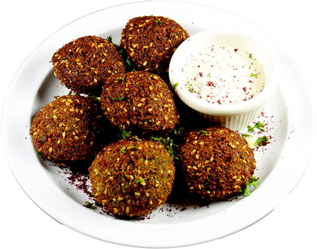 Falafel Png Pic - Hummus & Pita Clipart (811x562), Png Download