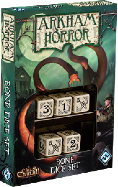 Arkham Horror Dice Bone Clipart (600x600), Png Download