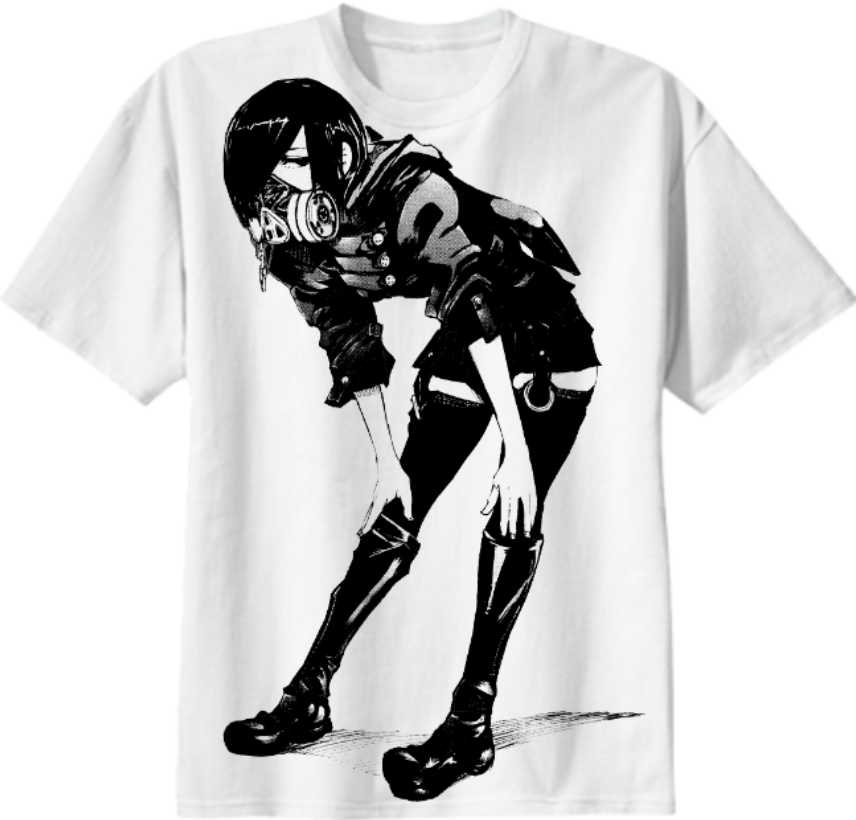 Touka Kirishima $38 - T Shirt Touka Kirishima Clipart (856x820), Png Download