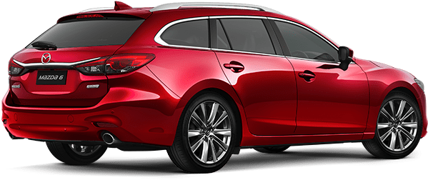 Mazda 6 Gt Wagon Red Clipart (753x497), Png Download
