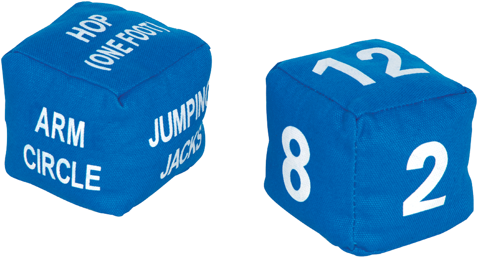 Hart Fitness Dice Set Clipart (1000x1000), Png Download