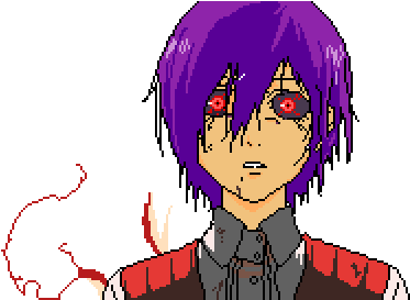 Touka Kirishima - Cartoon Clipart (1000x1000), Png Download