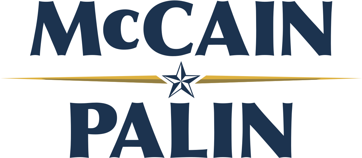 Mccain Palin Logo Clipart (1280x576), Png Download
