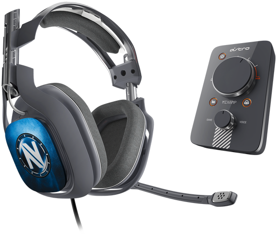 Astro Gaming Mixamp Pro - Astro A40 Black Clipart (980x500), Png Download