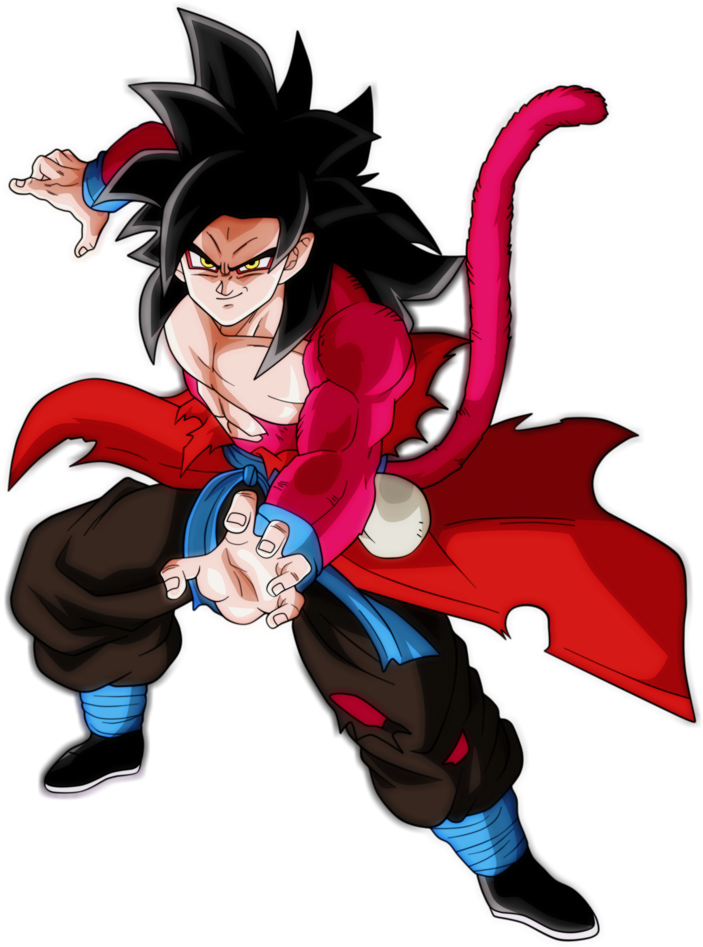 Goku Xeno Ssj4 By Andrewdragonball Xeno Goku, Watch - Goku Xeno Ssj4 Clipart (703x947), Png Download