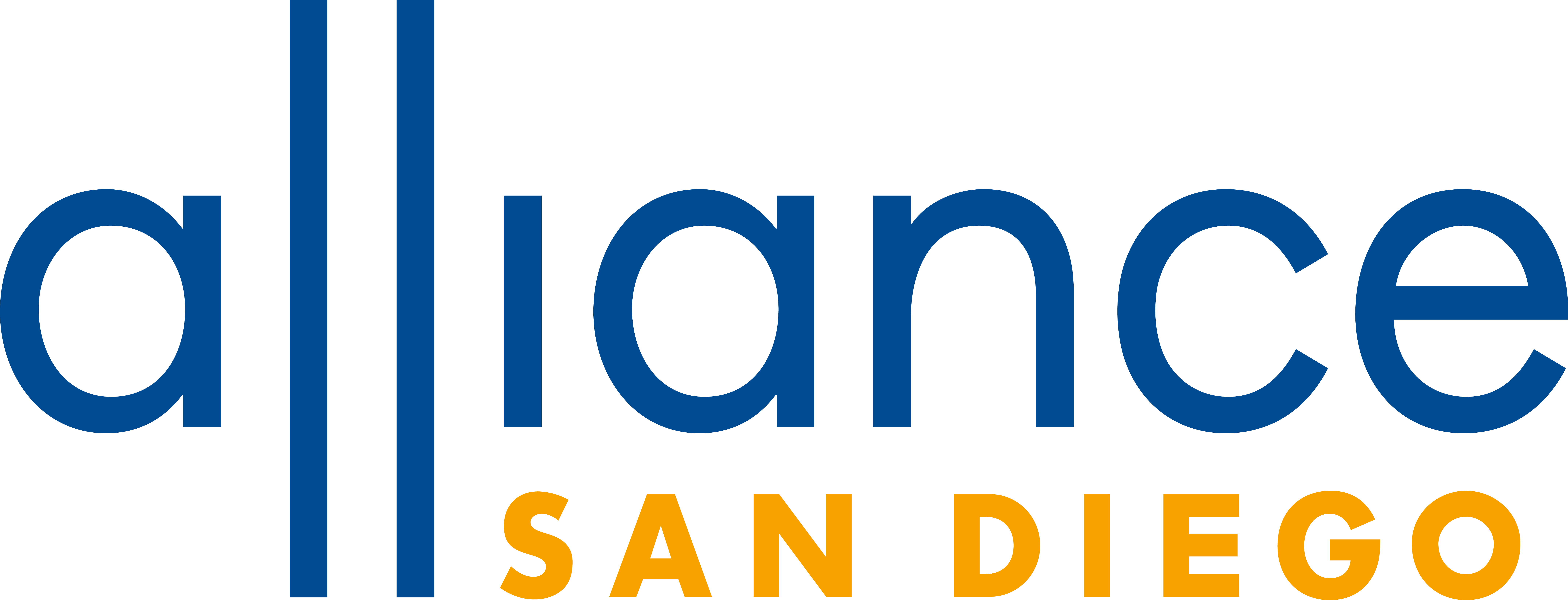 Alliance San Diego Logo Clipart (8601x3294), Png Download