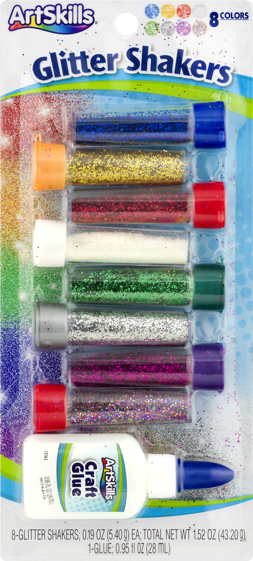 Artskills Glitter Shakers Ultra Fine Glitter, - Glitter Clipart (1800x1800), Png Download