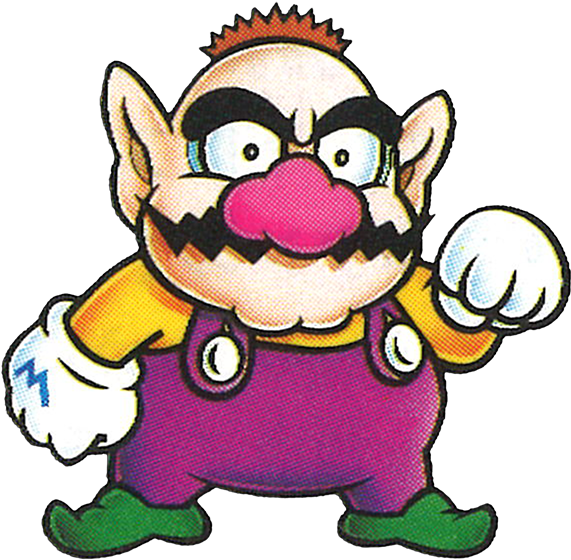 Wario Related Image - Small Wario Clipart (654x654), Png Download