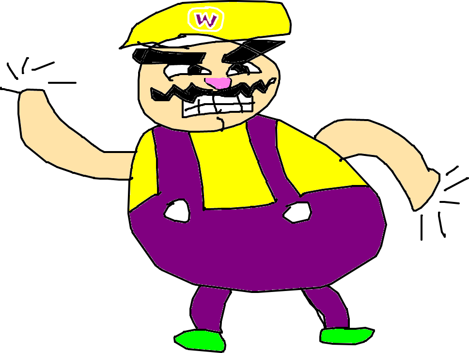 Wario - Actor - Cartoon Clipart (968x729), Png Download