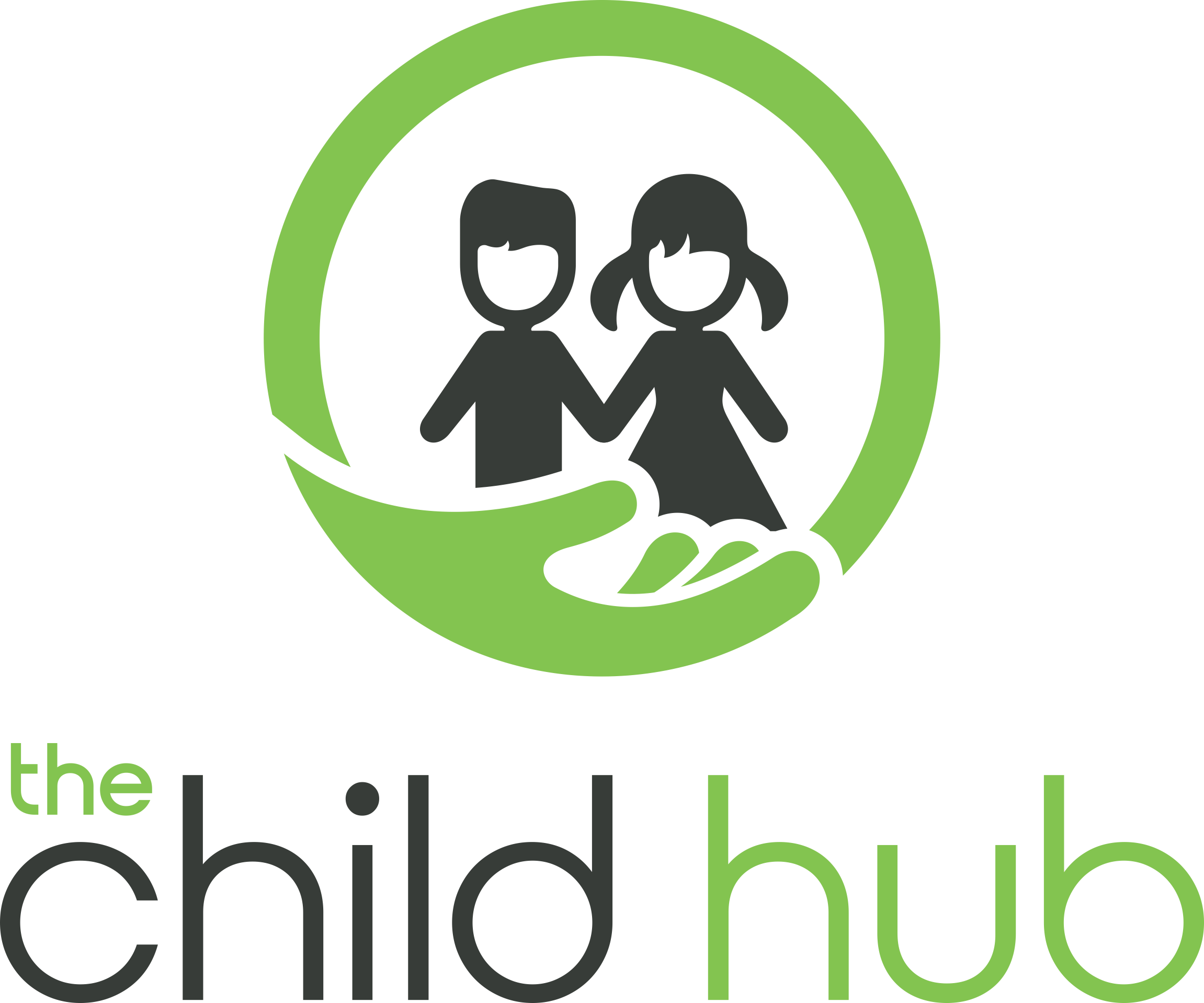 The Child Hub - Child Hub Clipart (2302x1918), Png Download