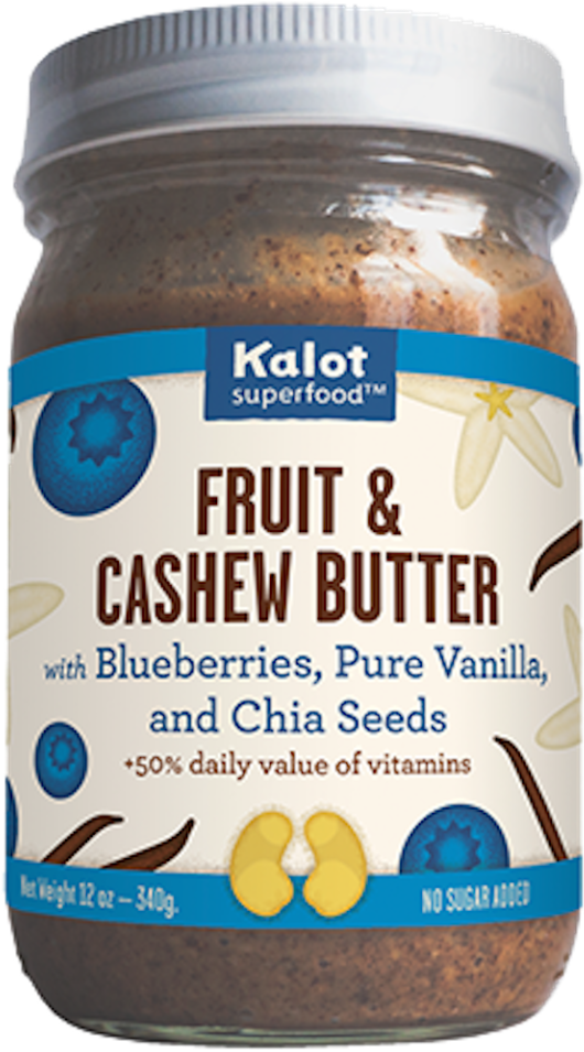 Nut Butter - Blueberry Cinnamon Almond Butter Clipart (738x1024), Png Download