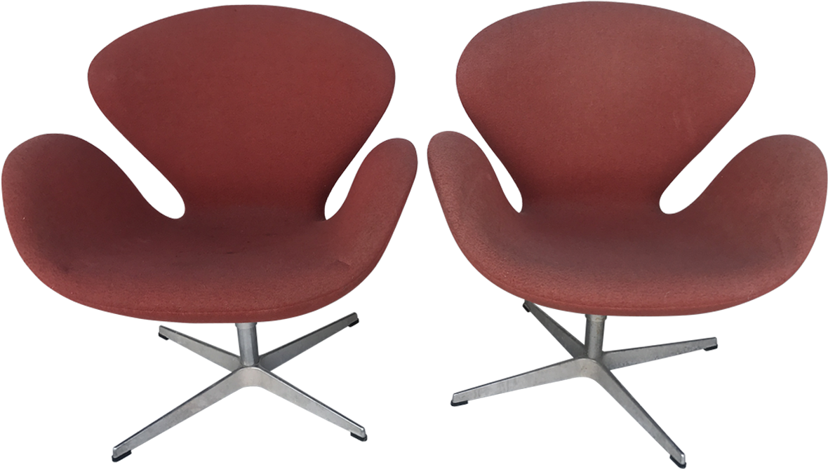 Arne Jacobsen Swan Easy Chairs M - Chair Clipart (1200x1200), Png Download