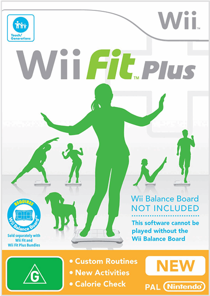 Wii Fit Plus Wii Clipart (600x600), Png Download
