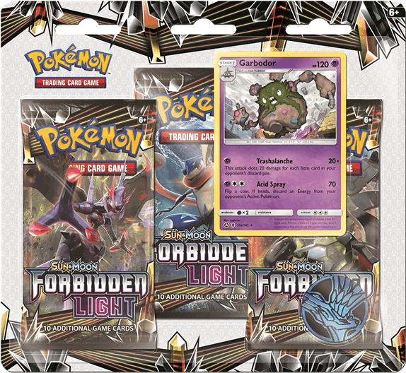 Trading Cards - Forbidden Light 3 Pack Blister Clipart (600x600), Png Download