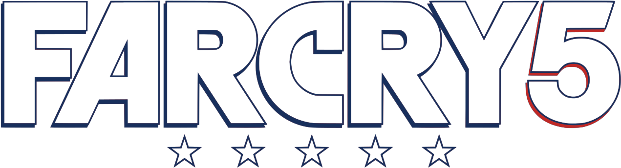 Logo Far Cry 5 Weiß - Far Cry 5 Png Clipart (1280x352), Png Download