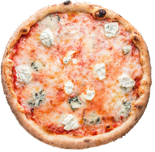 Pizza - Quattro Formaggi Pizza Png Clipart (562x562), Png Download