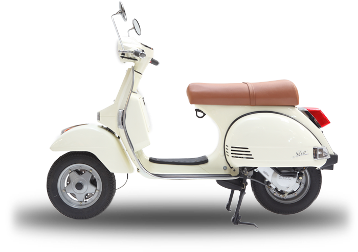 Alegriaride With Style - Moto Lml 125 Automatica Clipart (800x533), Png Download