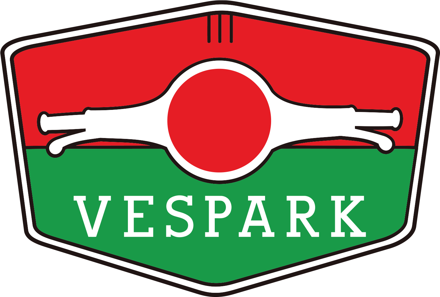 Vespa Medan Vespark - Vespa Clipart (1500x1023), Png Download