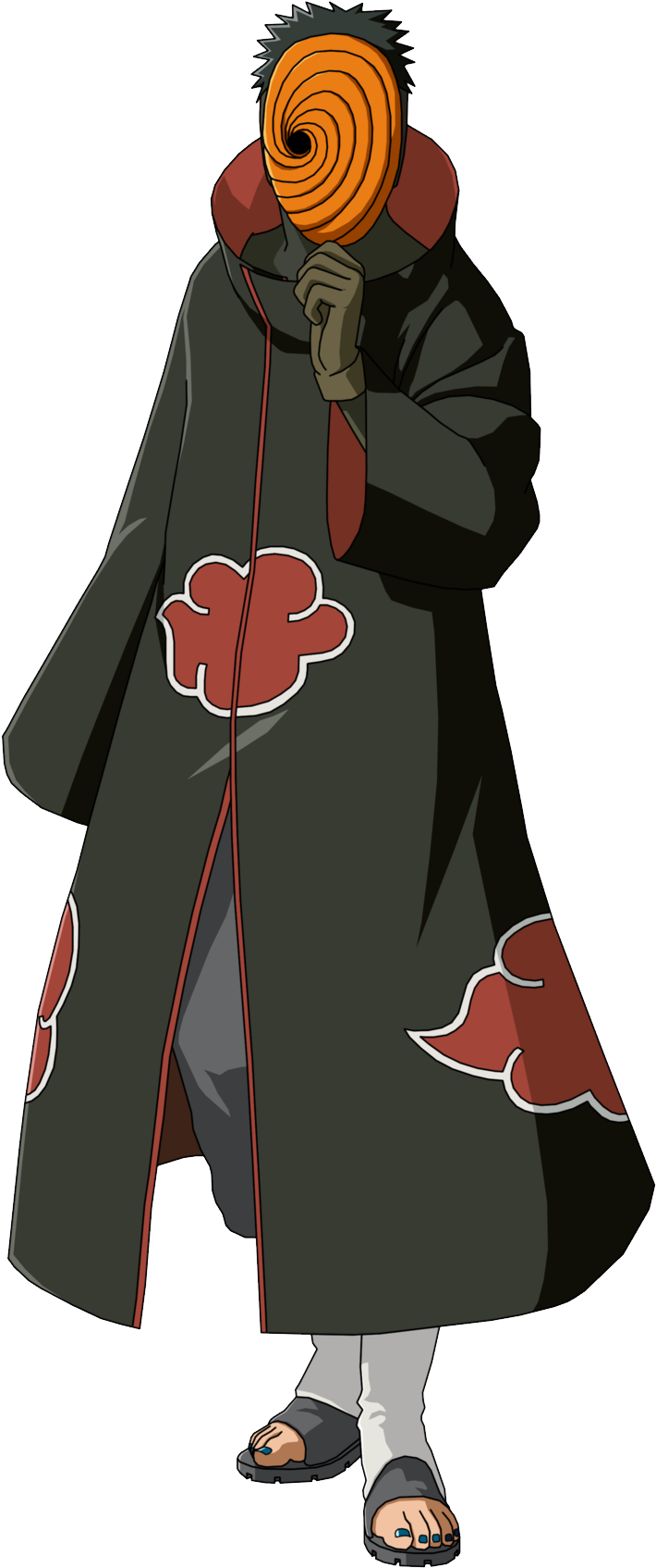 Obito Uchiha Png - Tobi Akatsuki Clipart (757x1722), Png Download