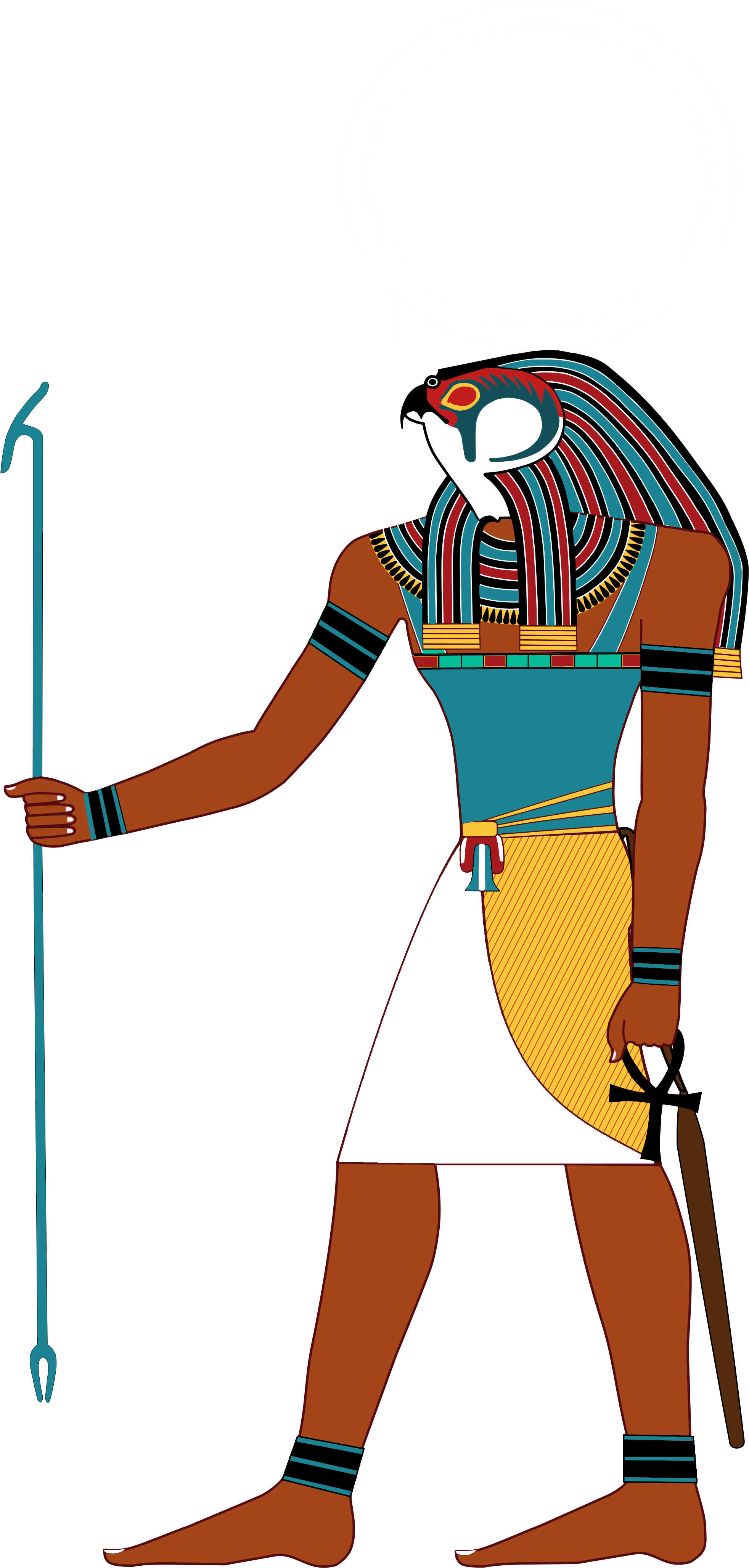 File Sokar Png Wikimedia - Egyptian God Ra Clipart (2000x4172), Png Download