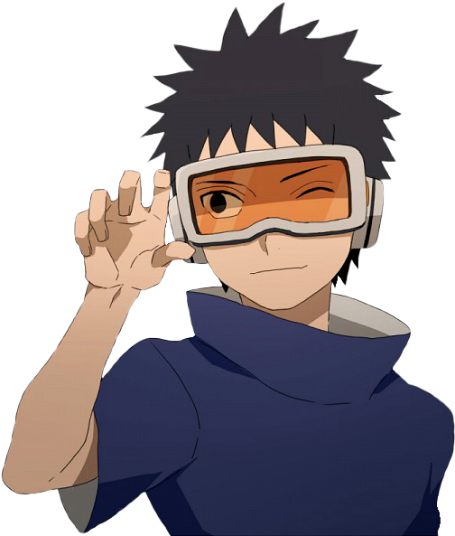 Obito Uchiha Goggles Clipart (600x600), Png Download