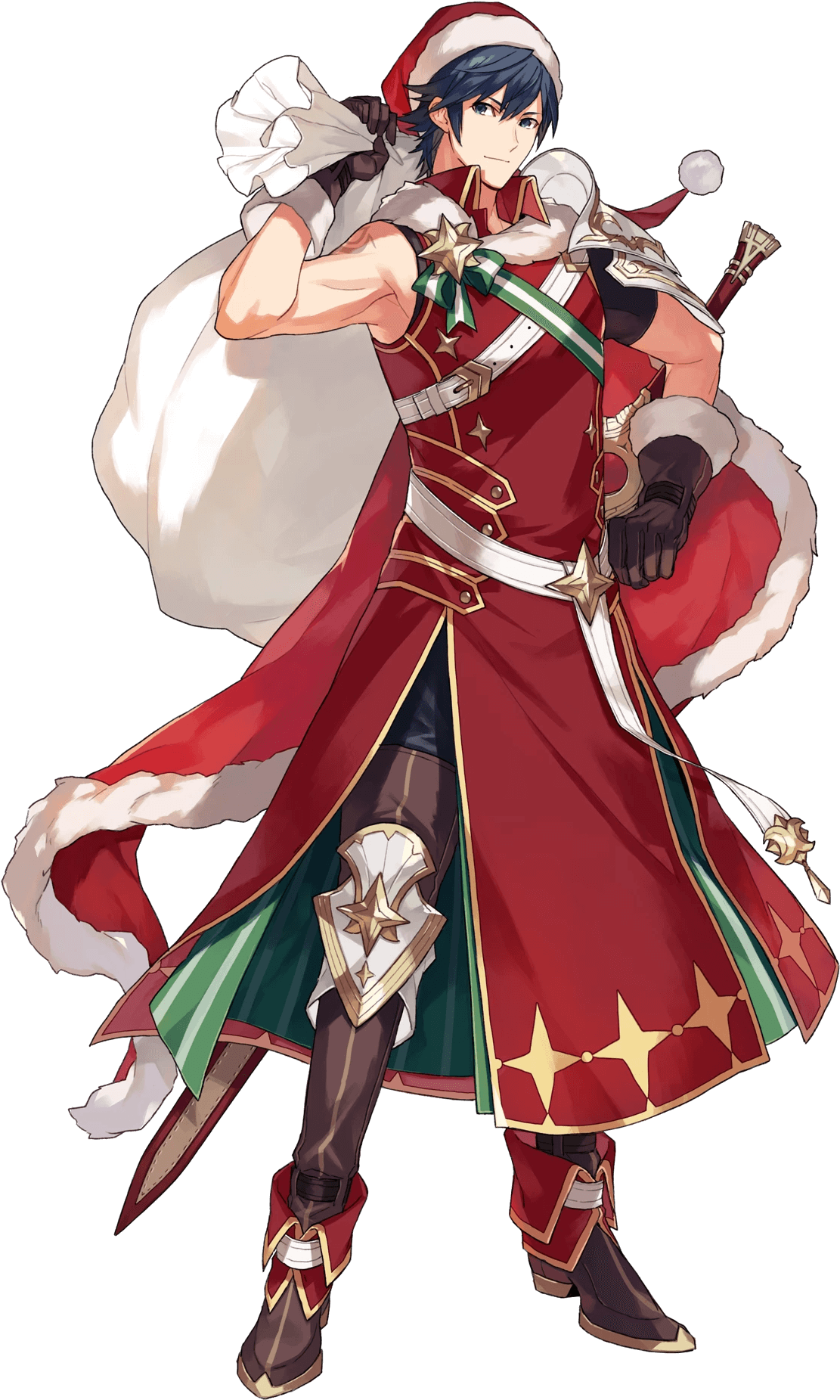 Fire Emblem Christmas Chrom Clipart (1600x1920), Png Download