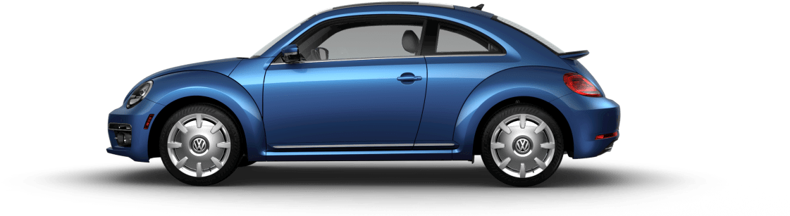 Silk Blue Metallic - New Vw Beetle Clipart (1190x370), Png Download