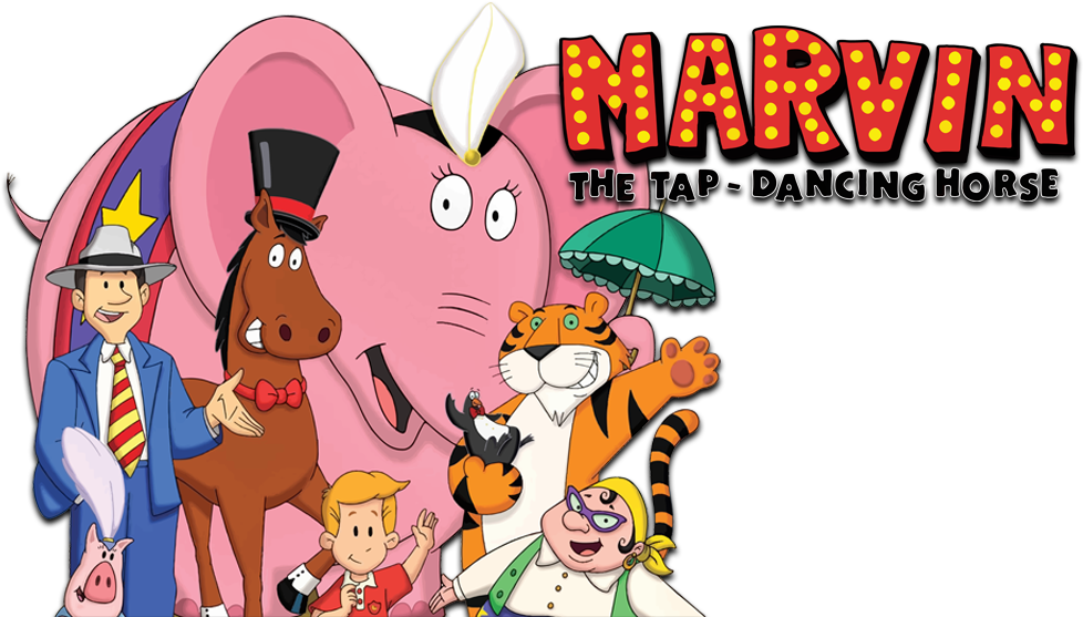 Picture Freeuse Marvin The Horse Tv Fanart - Marvin The Tap Dancing Horse Clipart (1000x562), Png Download
