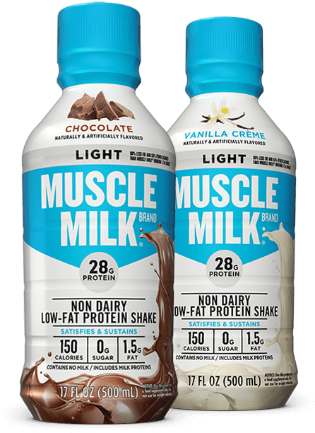 Muscle Millk Light Rtd Cover - Muscle Milk Protein Shake Clipart (585x700), Png Download