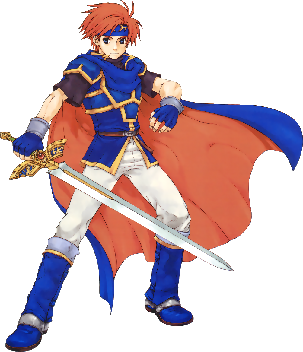 Roy Fire Emblem Ssb4 Clipart (1004x1167), Png Download