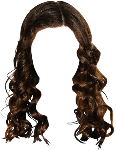 Lace Wig Clipart (521x625), Png Download