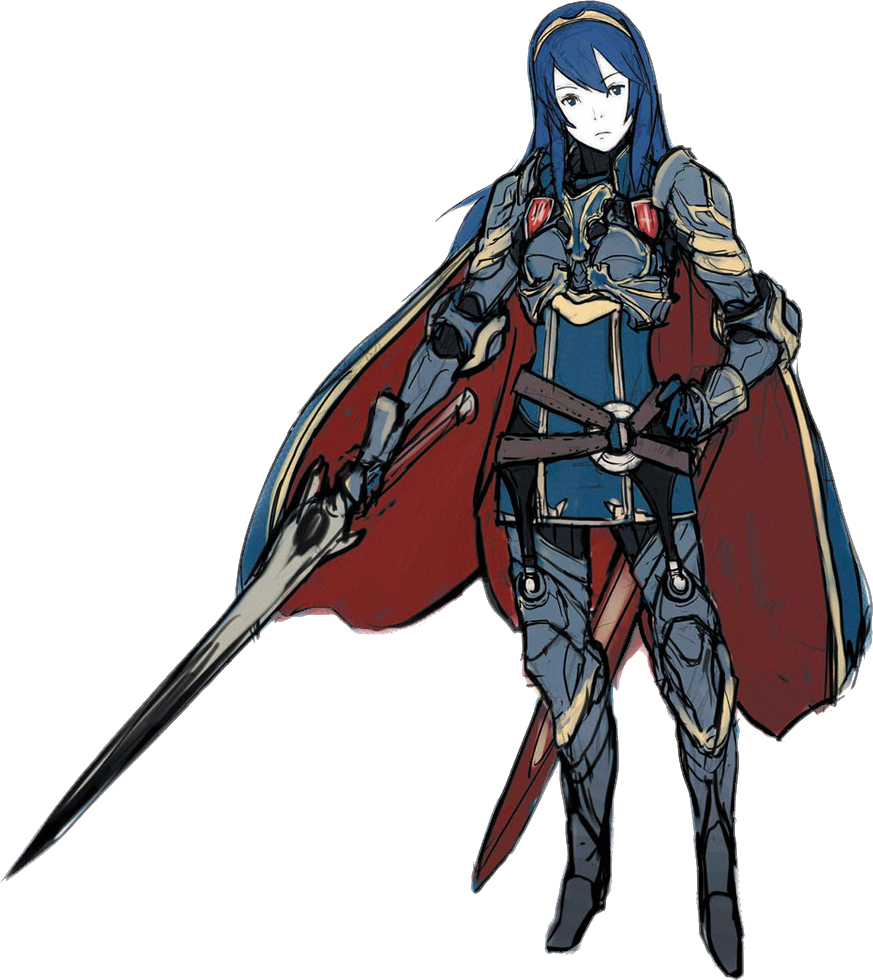 From Fire Emblem - Fire Emblem Chrom Great Lord Clipart (873x980), Png Download