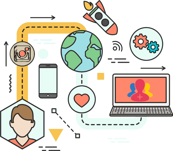 Img - Social Media Advantages Clipart - Png Download (597x520), Png Download