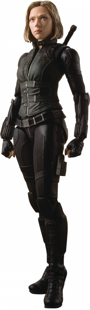 Infinity War - Figuarts Black Widow Clipart (300x1032), Png Download