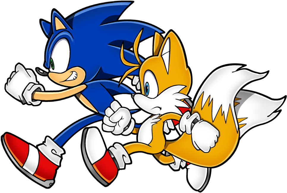 Sonic Adventure Official Artwork Clipart (1024x690), Png Download