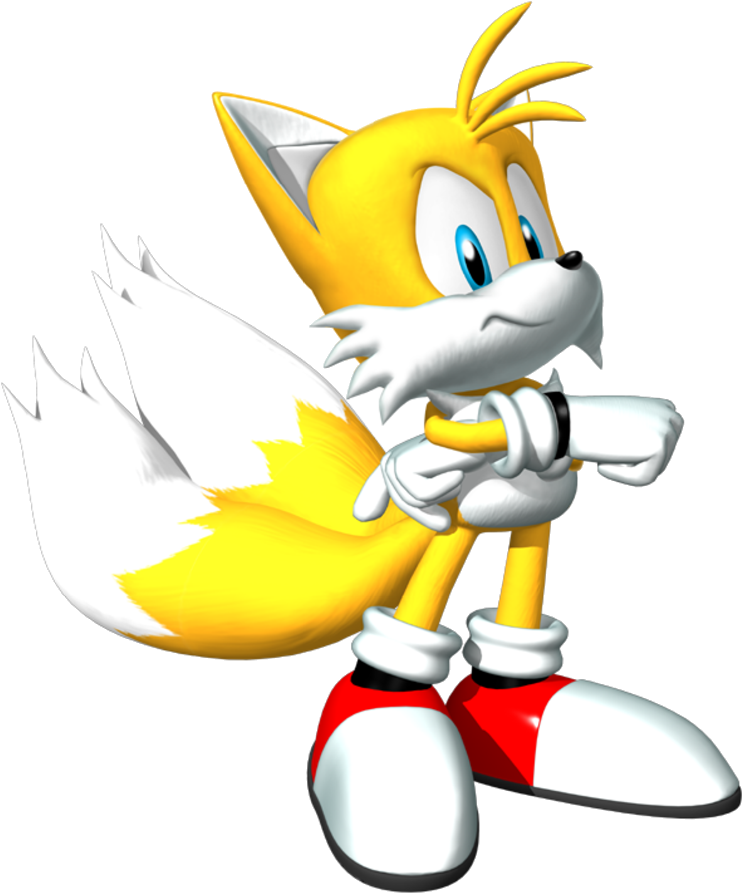 Sonic Windows Zone Tails Clipart (770x915), Png Download
