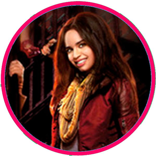 Jenny Y Luci (sofia Carson) Son Dos Niñeras Rivales - Girl Clipart (600x600), Png Download